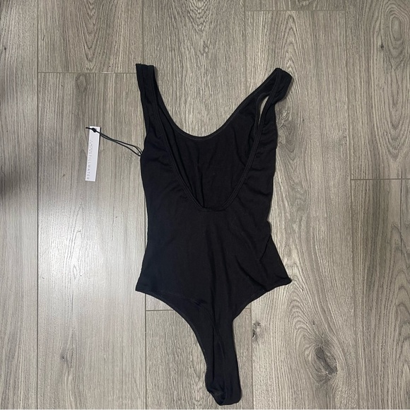 Stillwater The Perfect Bodysuit Black Ribbed Size Small - Picture 3 of 4